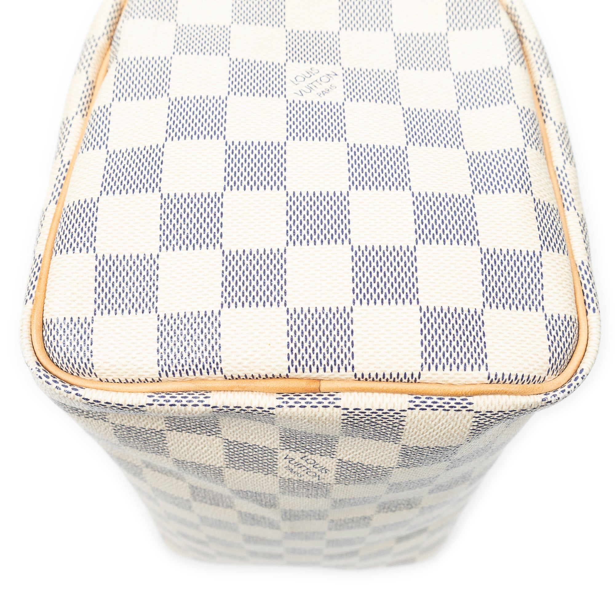 Handbag Speedy 25 Ivory Damier Azur
