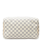Handbag Speedy 30 Ivory Damier Azur