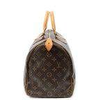 Handbag Speedy 35 Brown Monogram Canvas