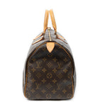 Handbag Speedy 35 Brown Monogram Canvas