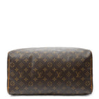 Handbag Speedy 35 Brown Monogram Canvas
