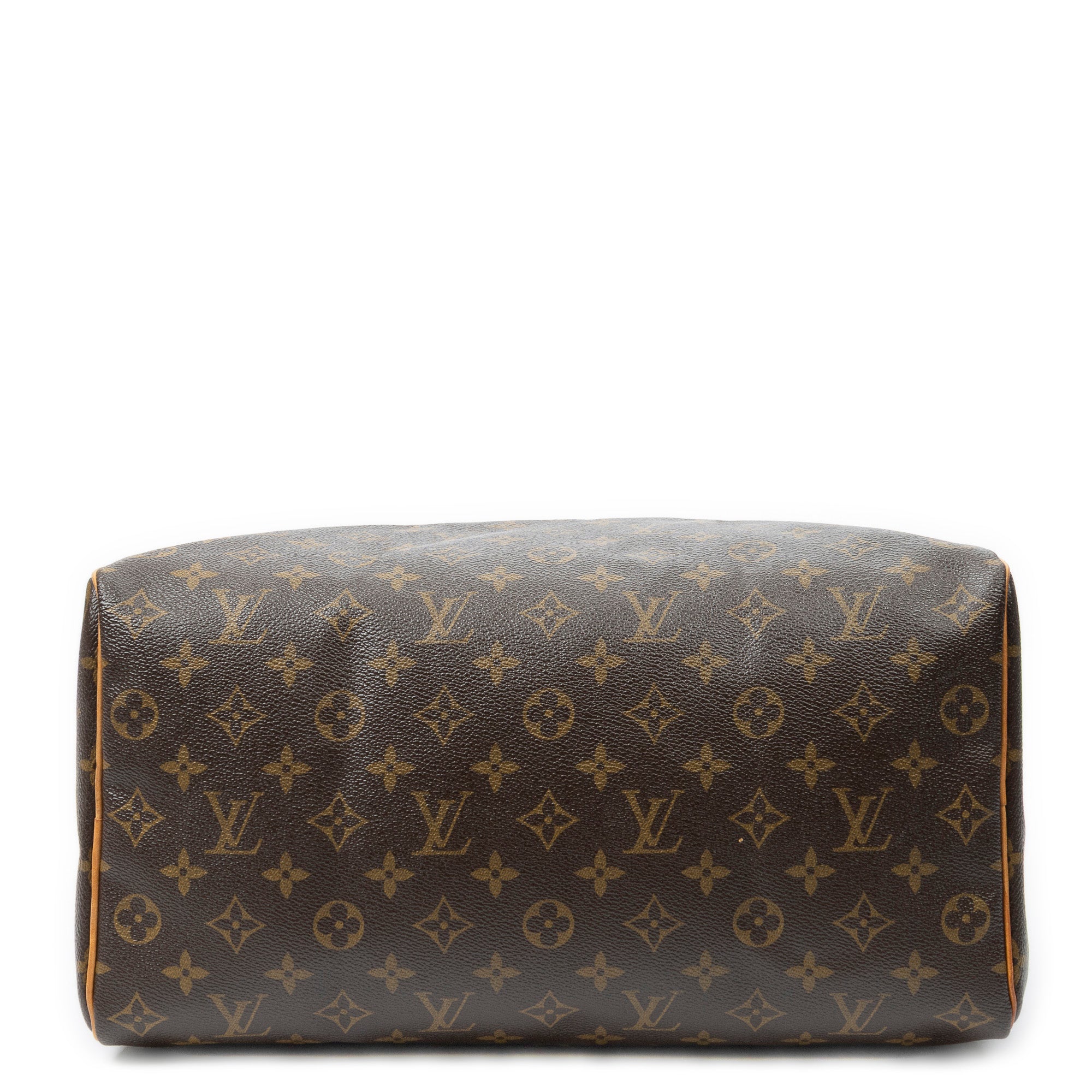 Handbag Speedy 35 Brown Monogram Canvas