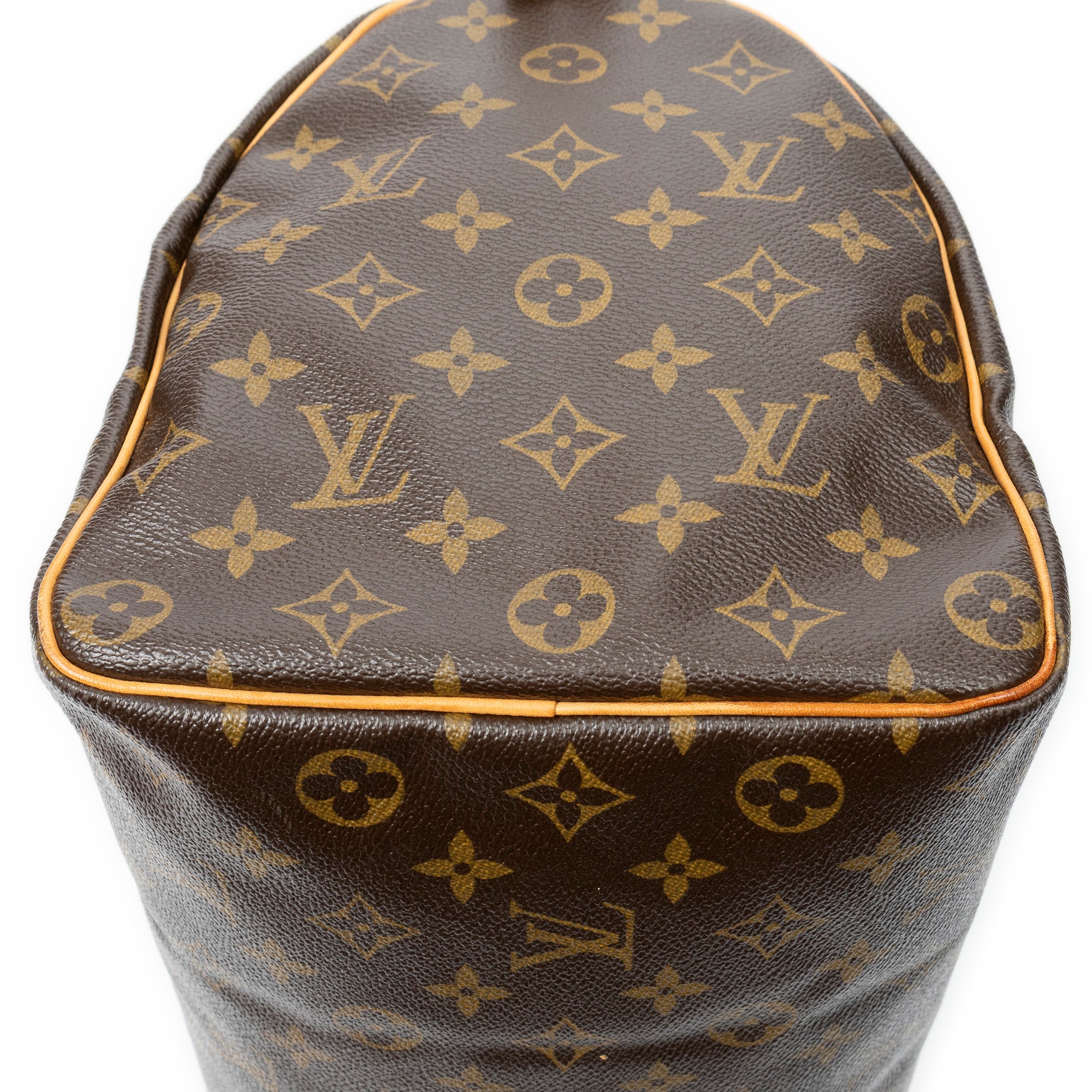 Handbag Speedy 35 Brown Monogram Canvas