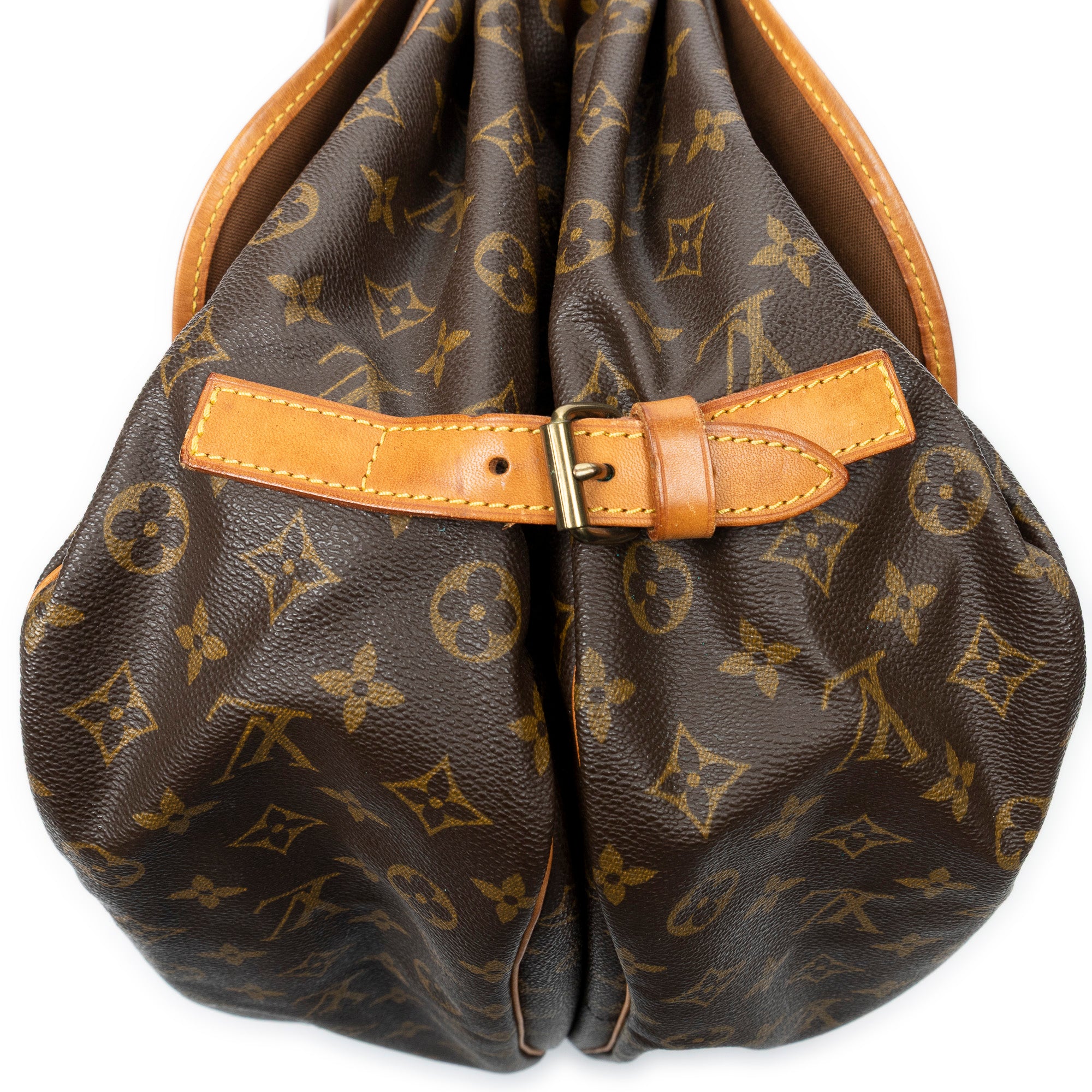 Shoulder Bag Saumur GM Brown Monogram Canvas