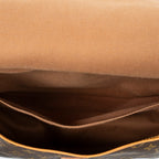 Shoulder Bag Saumur GM Brown Monogram Canvas
