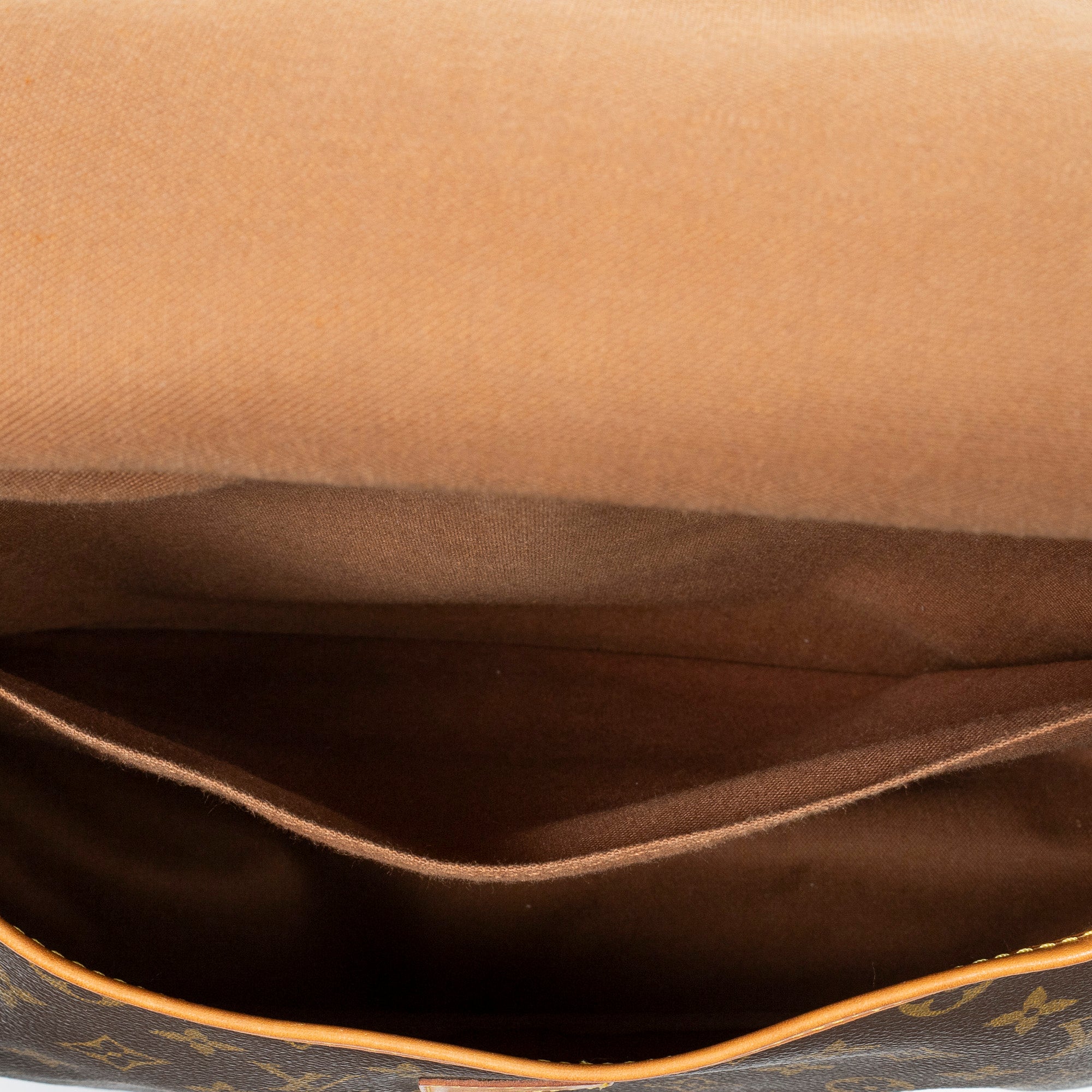 Shoulder Bag Saumur GM Brown Monogram Canvas