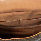 Shoulder Bag Saumur GM Brown Monogram Canvas
