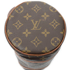 Handbag Papillon 26 Brown Monogram Canvas