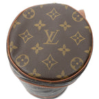 Handbag Papillon 26 Brown Monogram Canvas