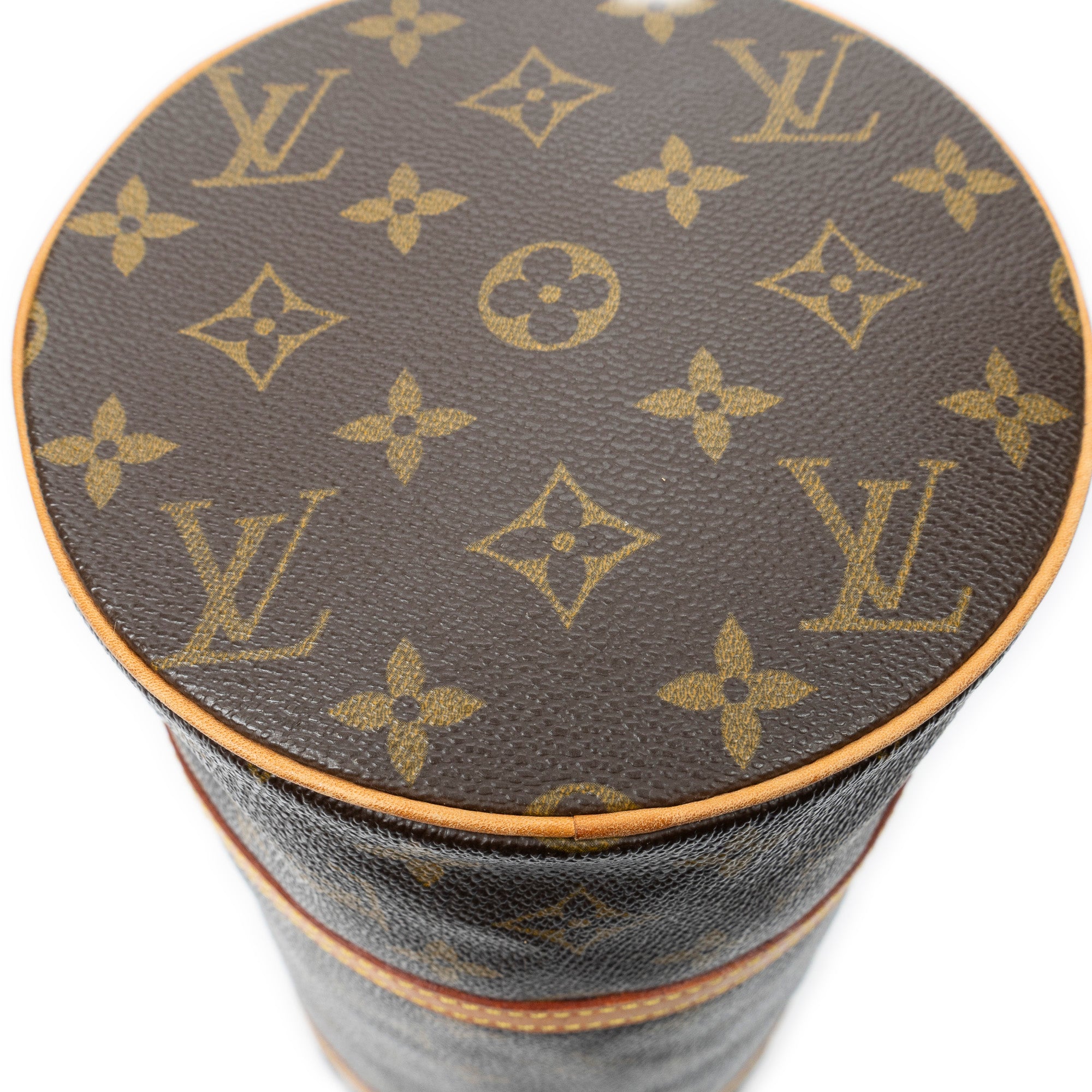 Handbag Papillon 30 Brown Monogram Canvas