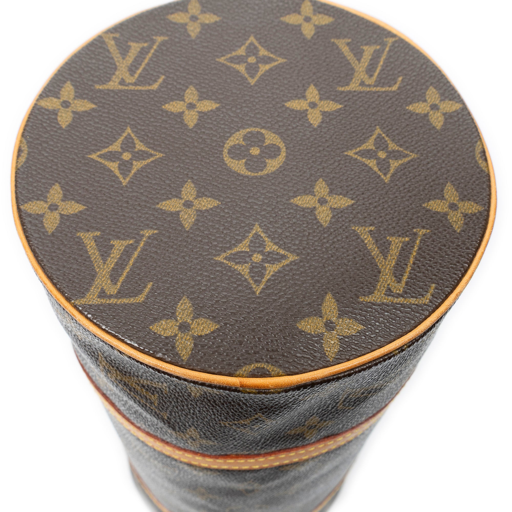 Handbag Papillon 30 Brown Monogram Canvas