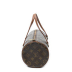 Handbag Papillon 26 Brown Monogram Canvas