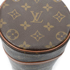 Handbag Papillon 26 Brown Monogram Canvas