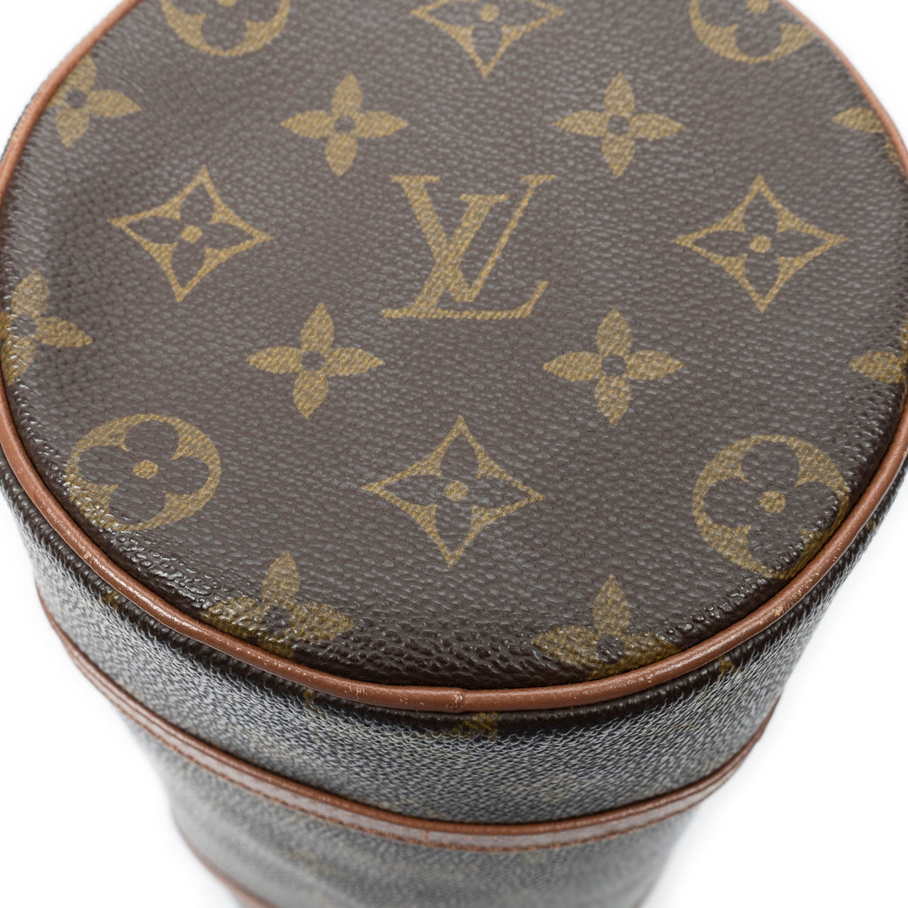 Handbag Papillon 26 Brown Monogram Canvas