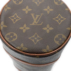 Handbag Papillon 26 Brown Monogram Canvas