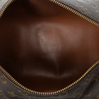 Handbag Papillon 26 Brown Monogram Canvas
