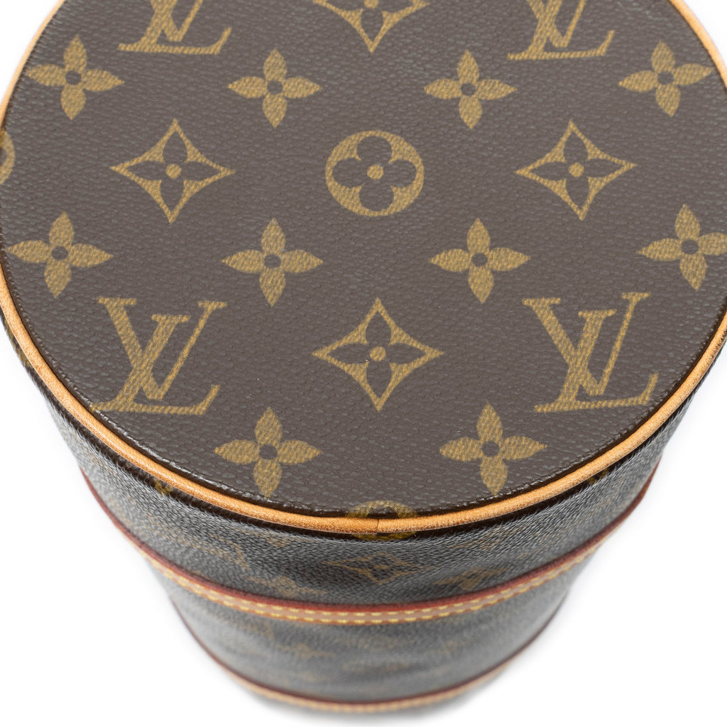 Handbag Papillon 30 Brown Monogram Canvas