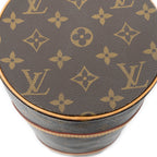 Handbag Papillon 30 Brown Monogram Canvas