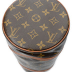Handbag Papillon 30 Brown Monogram Canvas