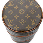 Handbag Papillon 30 Brown Monogram Canvas