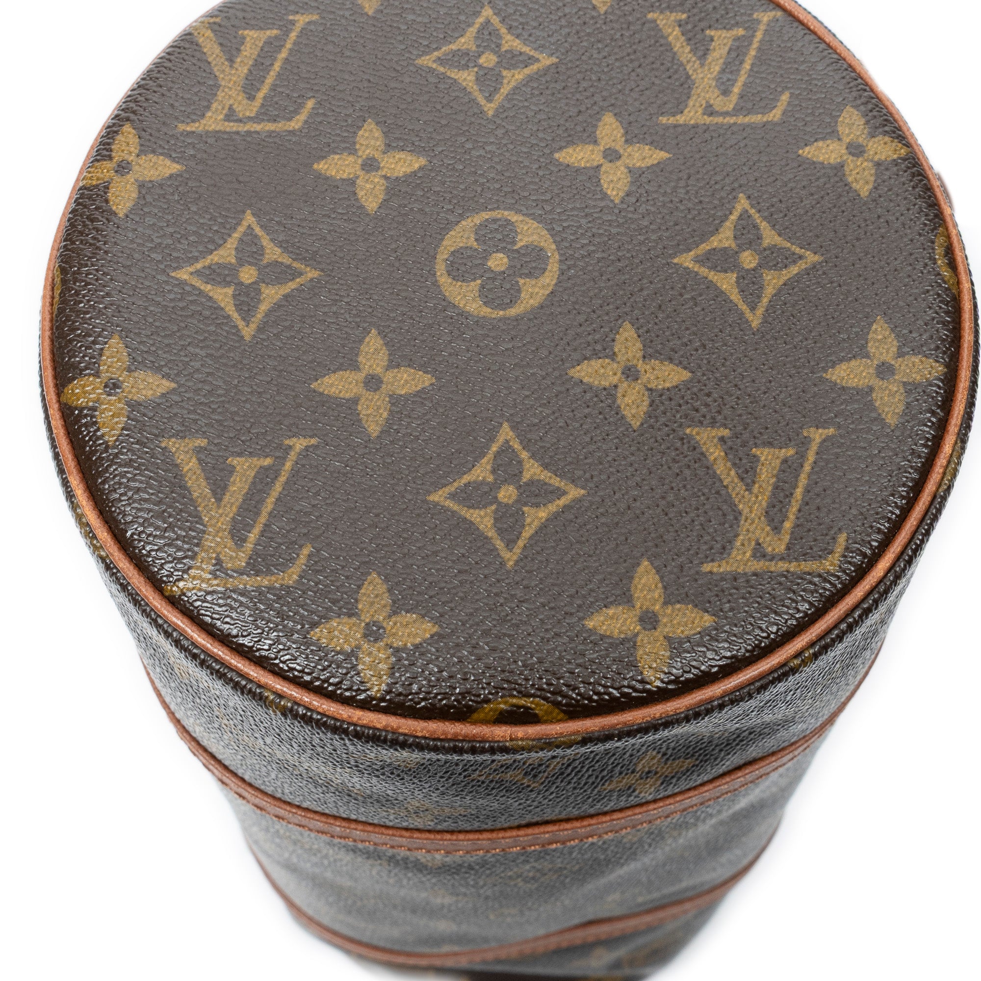 Handbag Papillon 30 Brown Monogram Canvas