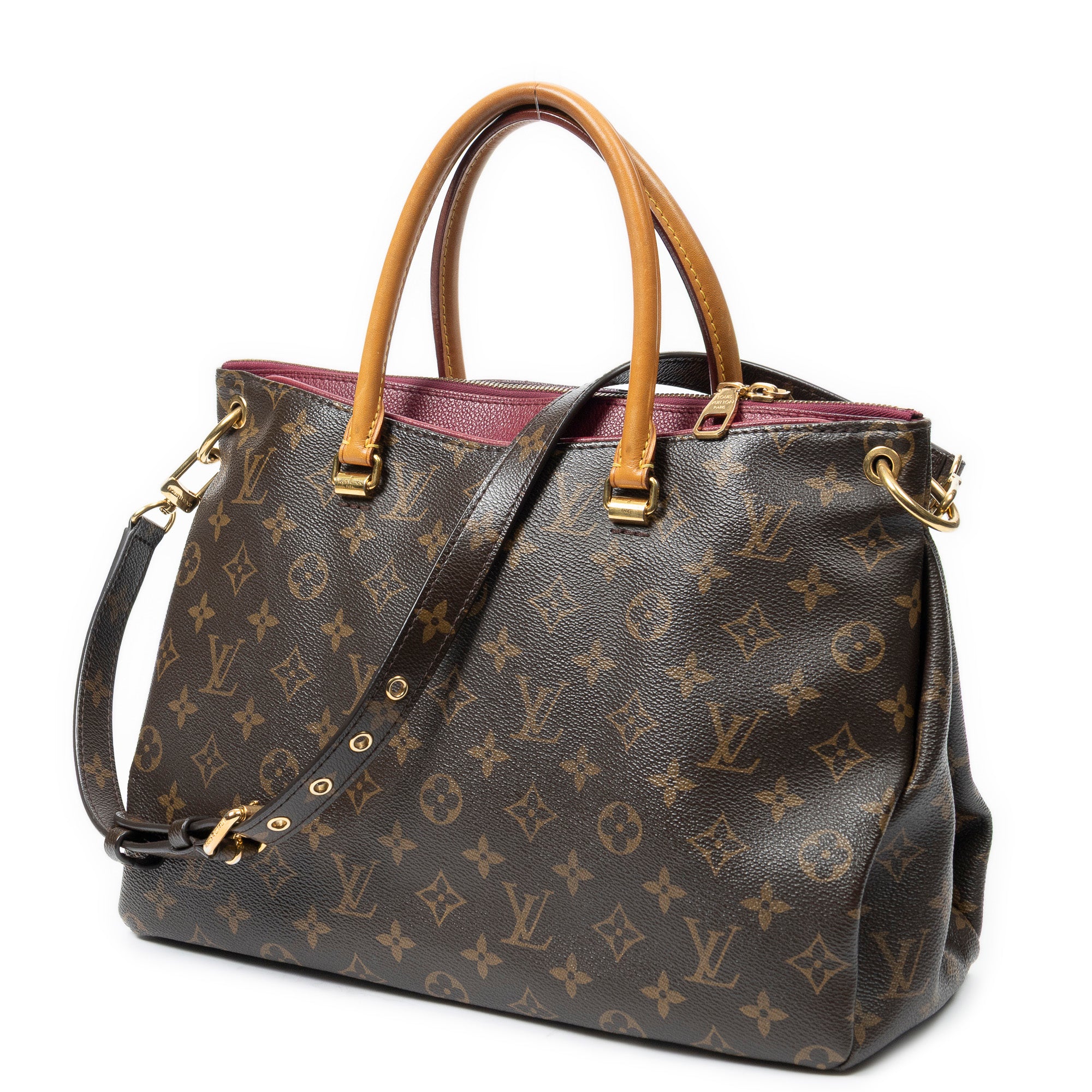 Shoulder Bag Pallas MM Brown Monogram Canvas