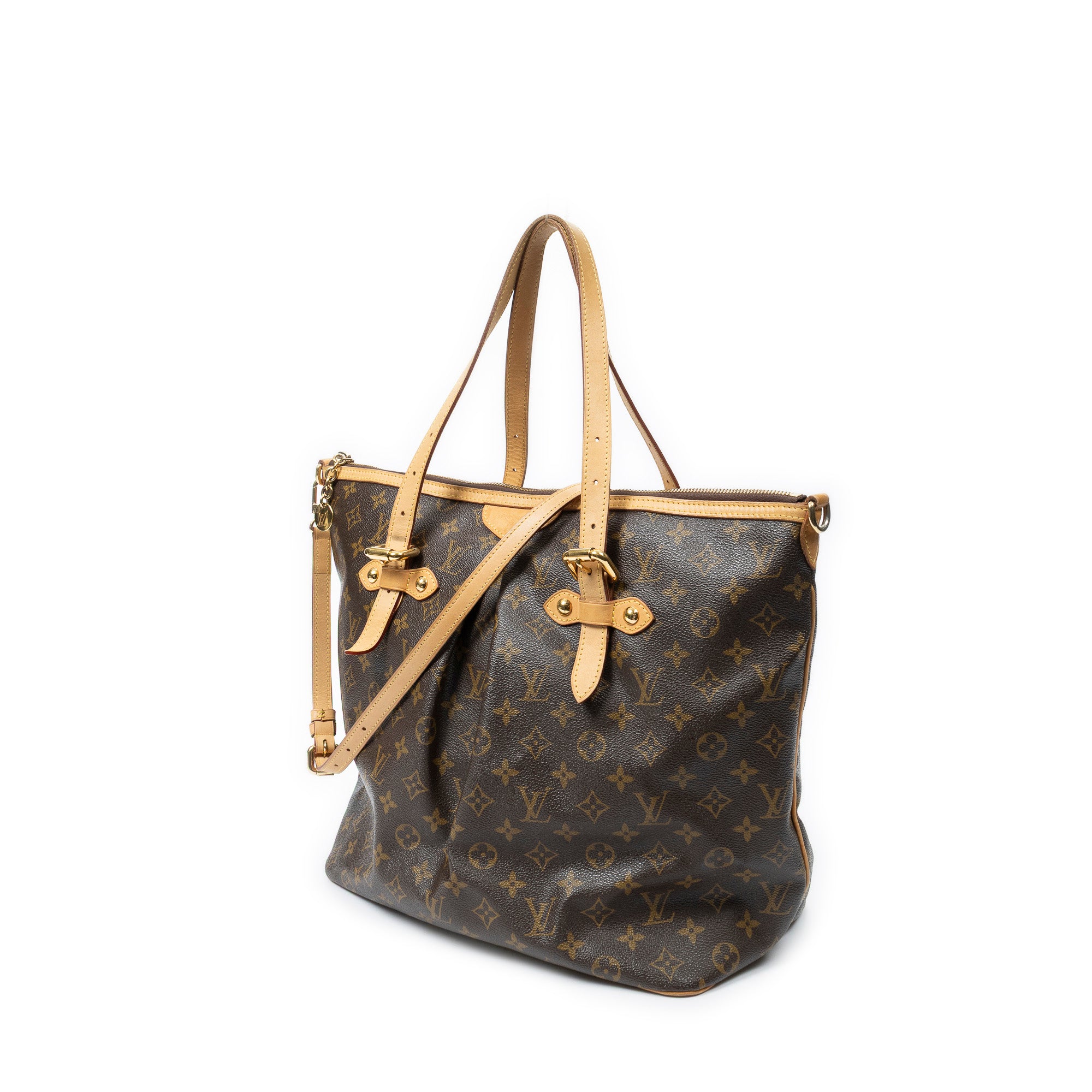 Sac à bandoulière Palermo GM Toile Monogram marron