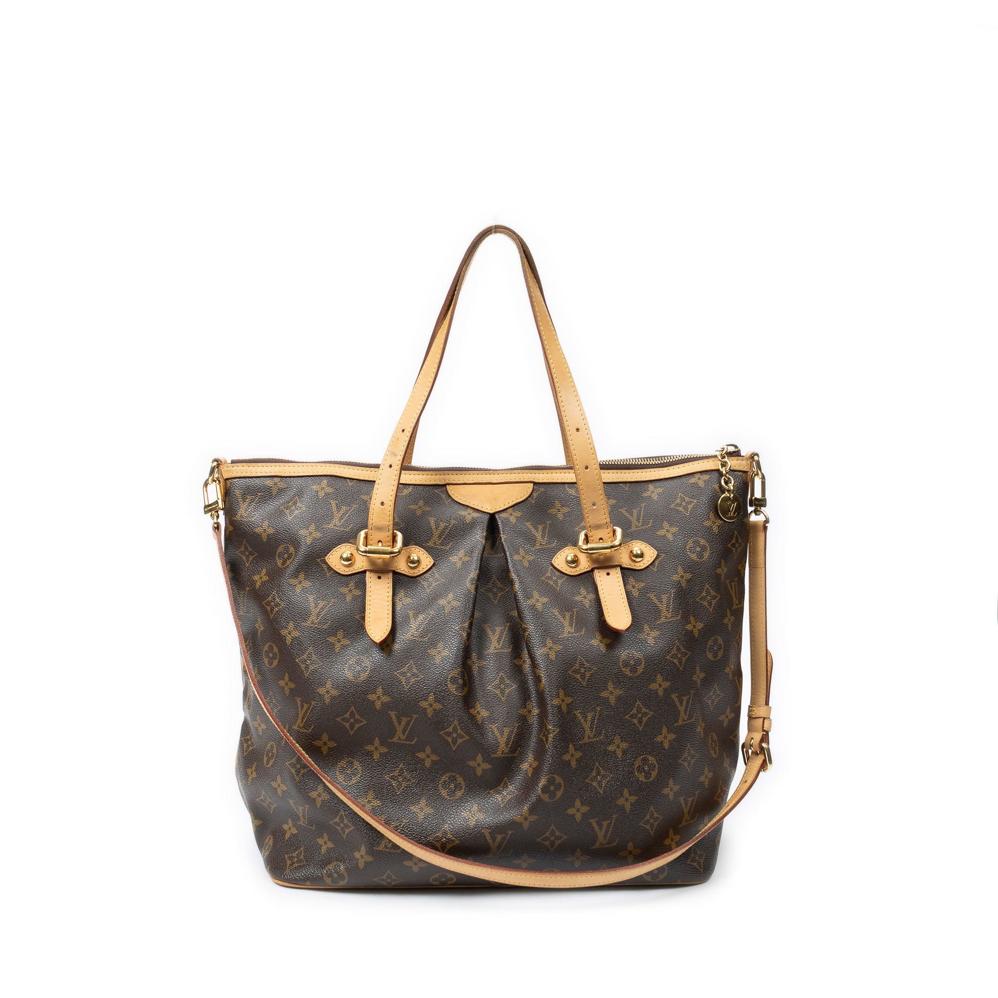 Sac à bandoulière Palermo GM Toile Monogram marron