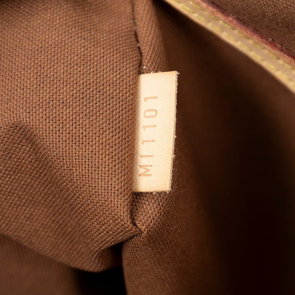 Shoulder Bag Palermo GM Brown Monogram Canvas