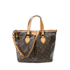 Shoulder Bag Palermo PM Brown Monogram Canvas