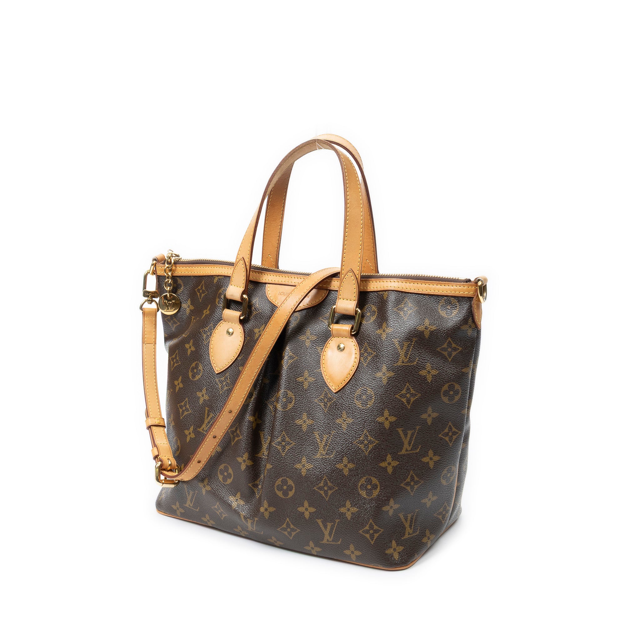 Shoulder Bag Palermo PM Brown Monogram Canvas