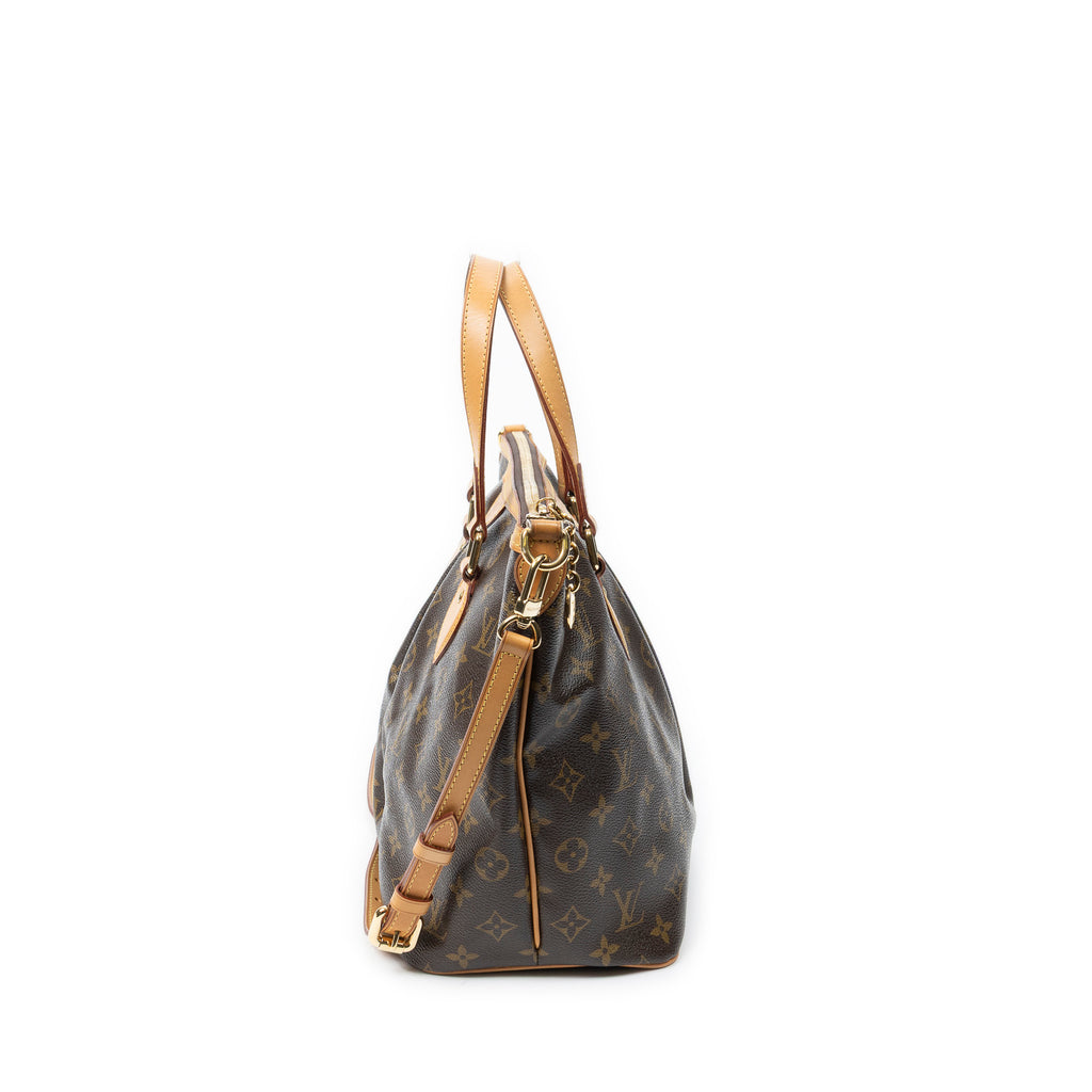 Shoulder Bag Palermo PM Brown Monogram Canvas