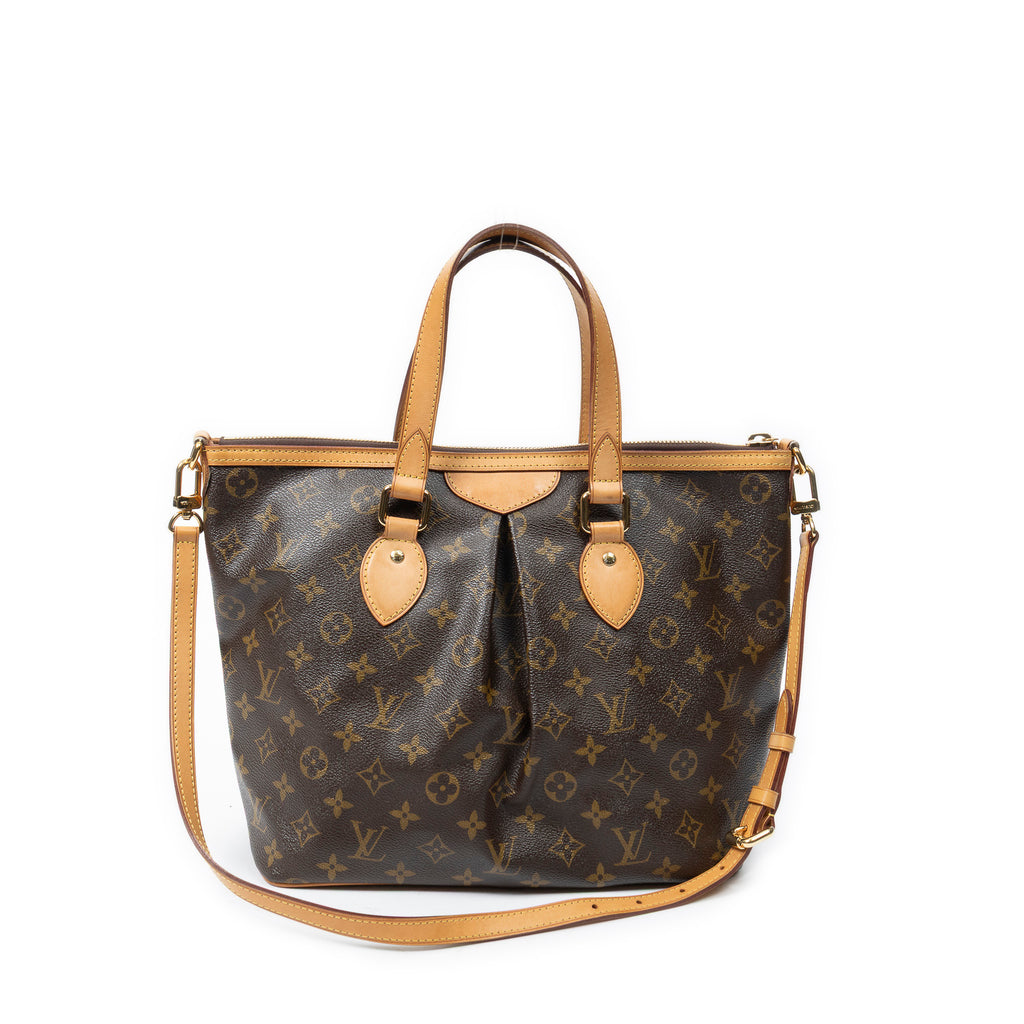 Shoulder Bag Palermo PM Brown Monogram Canvas