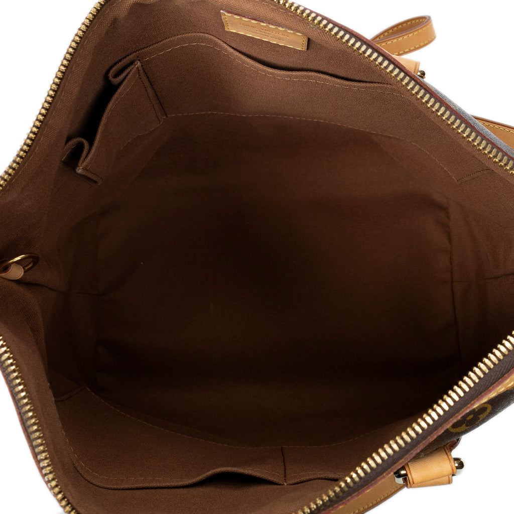 Shoulder Bag Palermo PM Brown Monogram Canvas