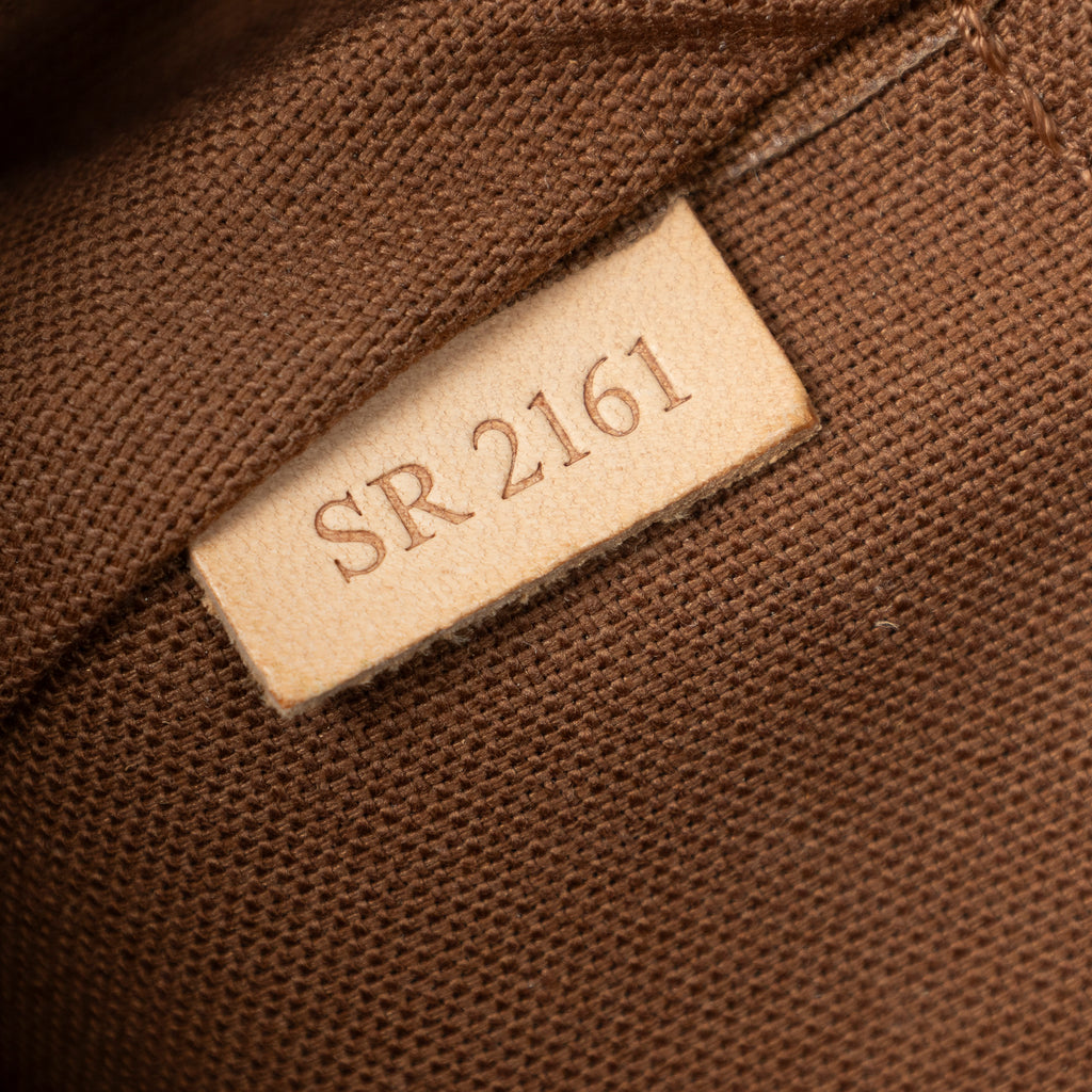 Shoulder Bag Palermo PM Brown Monogram Canvas