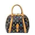 Handbag Priscilla Black Multicolore Monogram