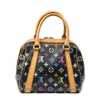 Handbag Priscilla Black Multicolore Monogram