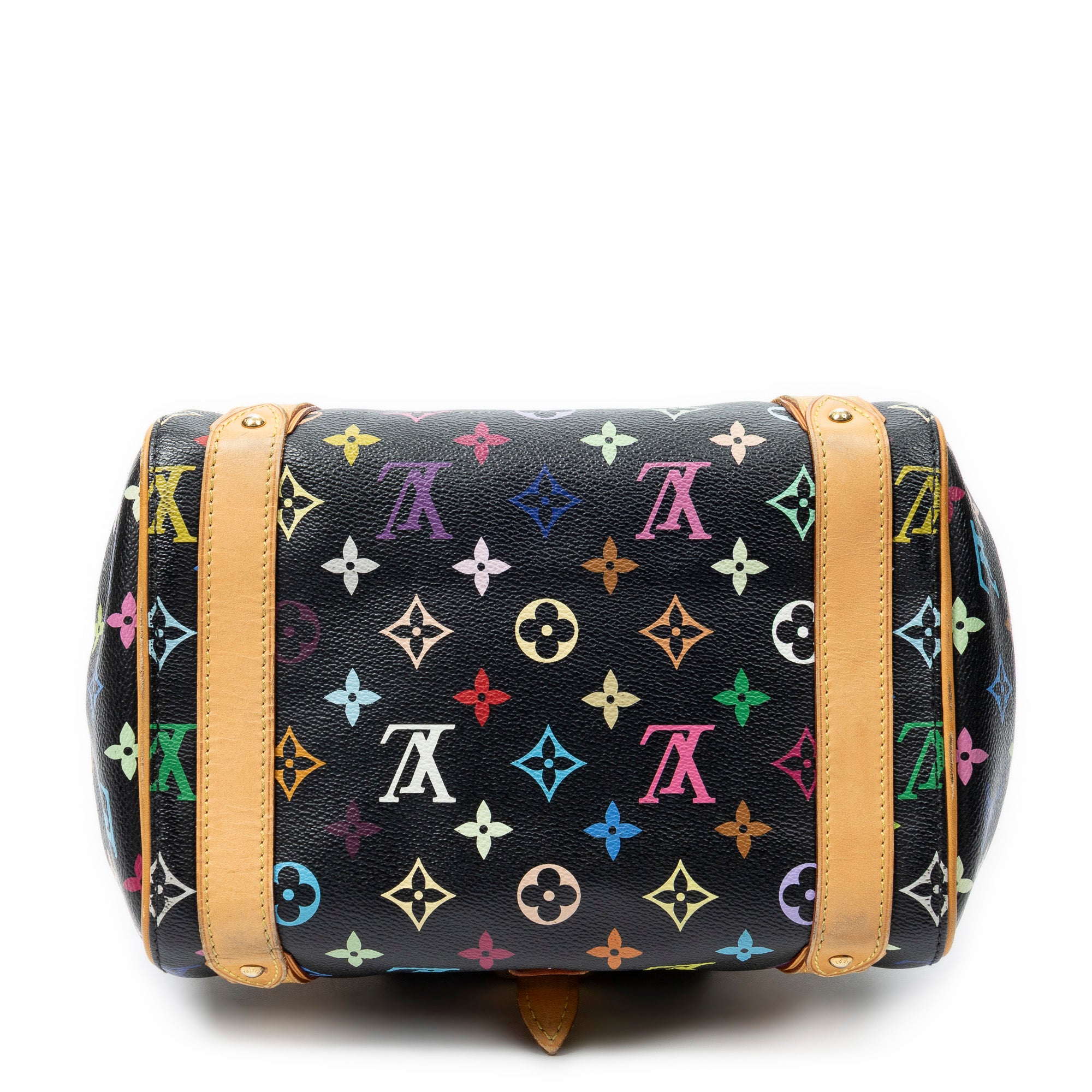 Handbag Priscilla Black Multicolore Monogram
