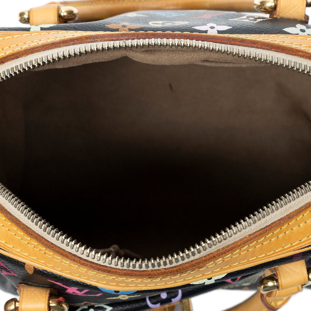 Handbag Priscilla Black Multicolore Monogram