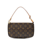 Pouch Pochette Accessoires Brown Monogram Canvas