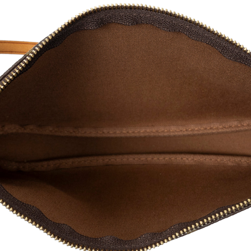 Pouch Pochette Accessoires Brown Monogram Canvas