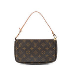 Pouch Pochette Accessoires Brown Monogram Canvas