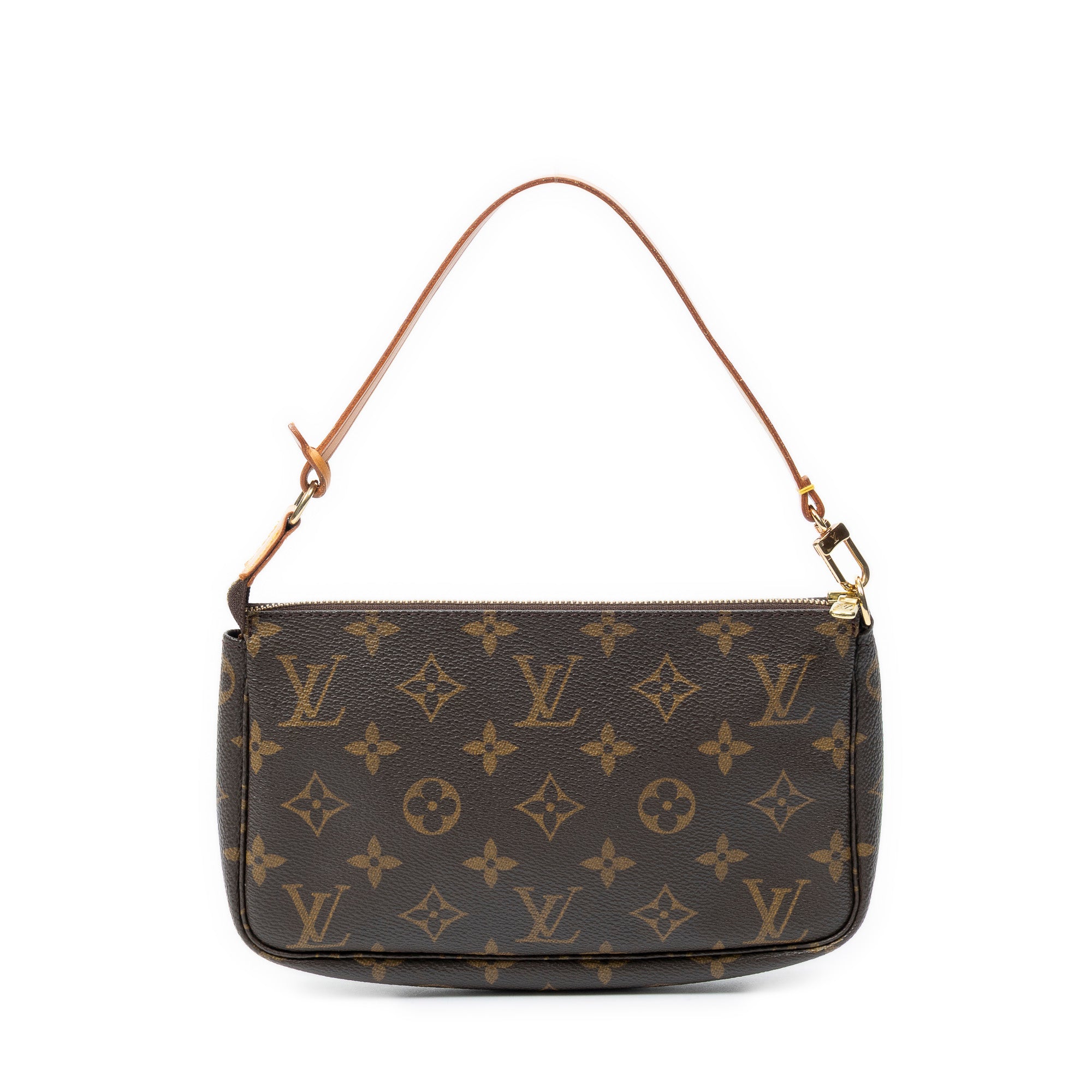 Pouch Pochette Accessoires Brown Monogram Canvas