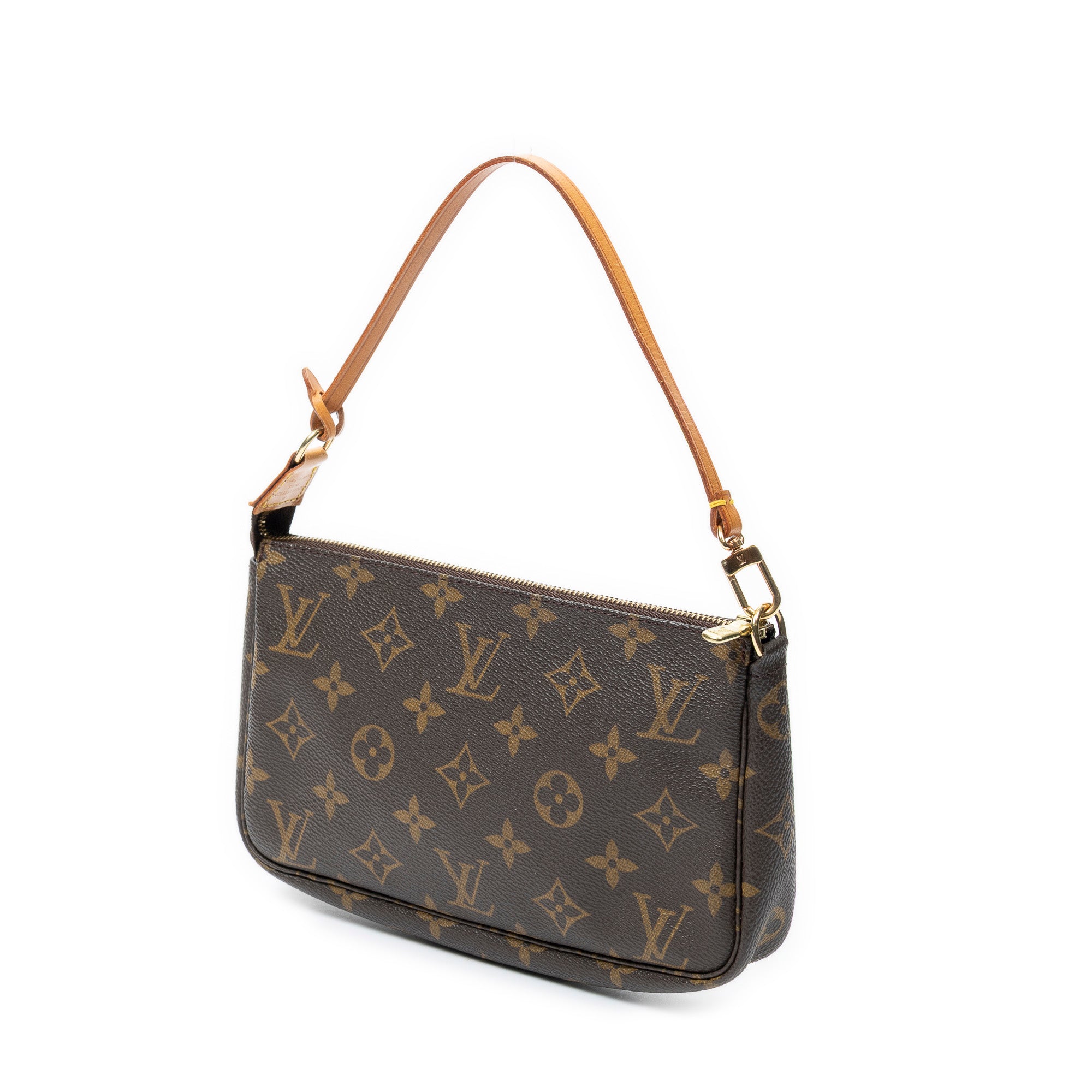 Pouch Pochette Accessoires Brown Monogram Canvas