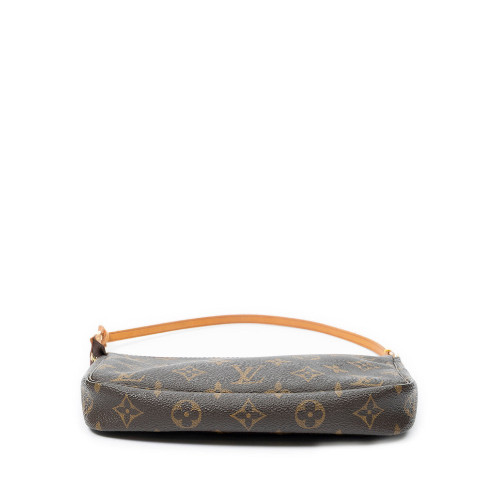 Pouch Pochette Accessoires Brown Monogram Canvas