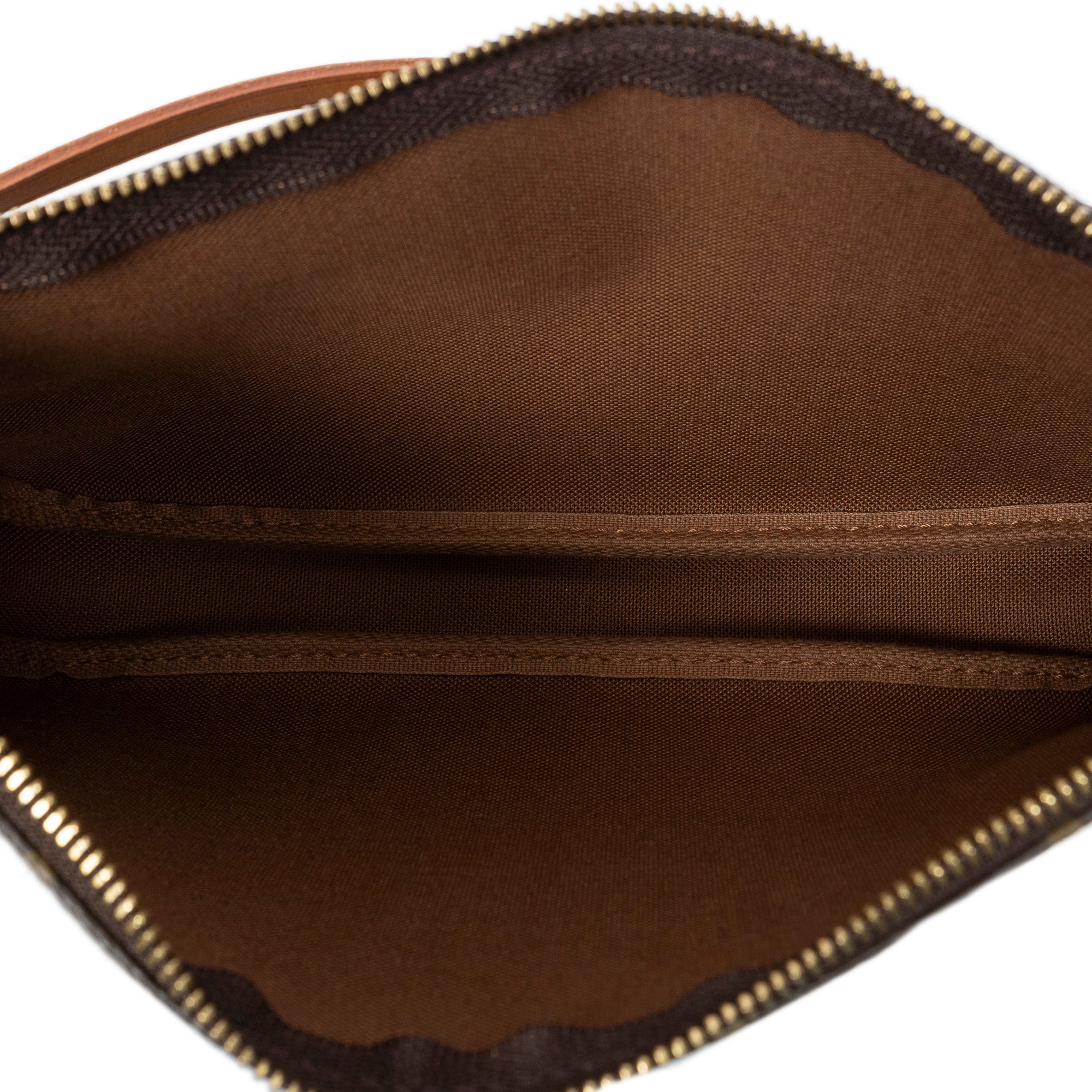 Pouch Pochette Accessoires Brown Monogram Canvas