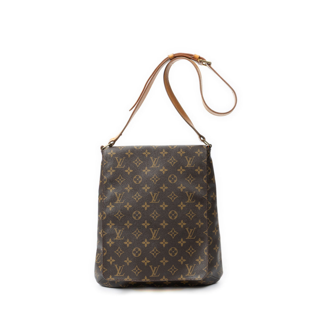Shoulder Bag Musette Brown Monogram Canvas