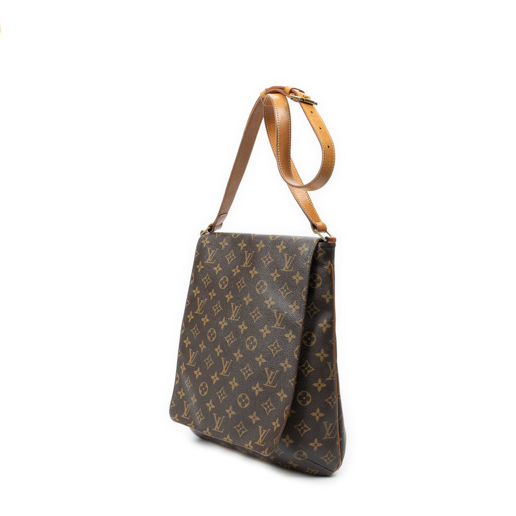 Shoulder Bag Musette Brown Monogram Canvas