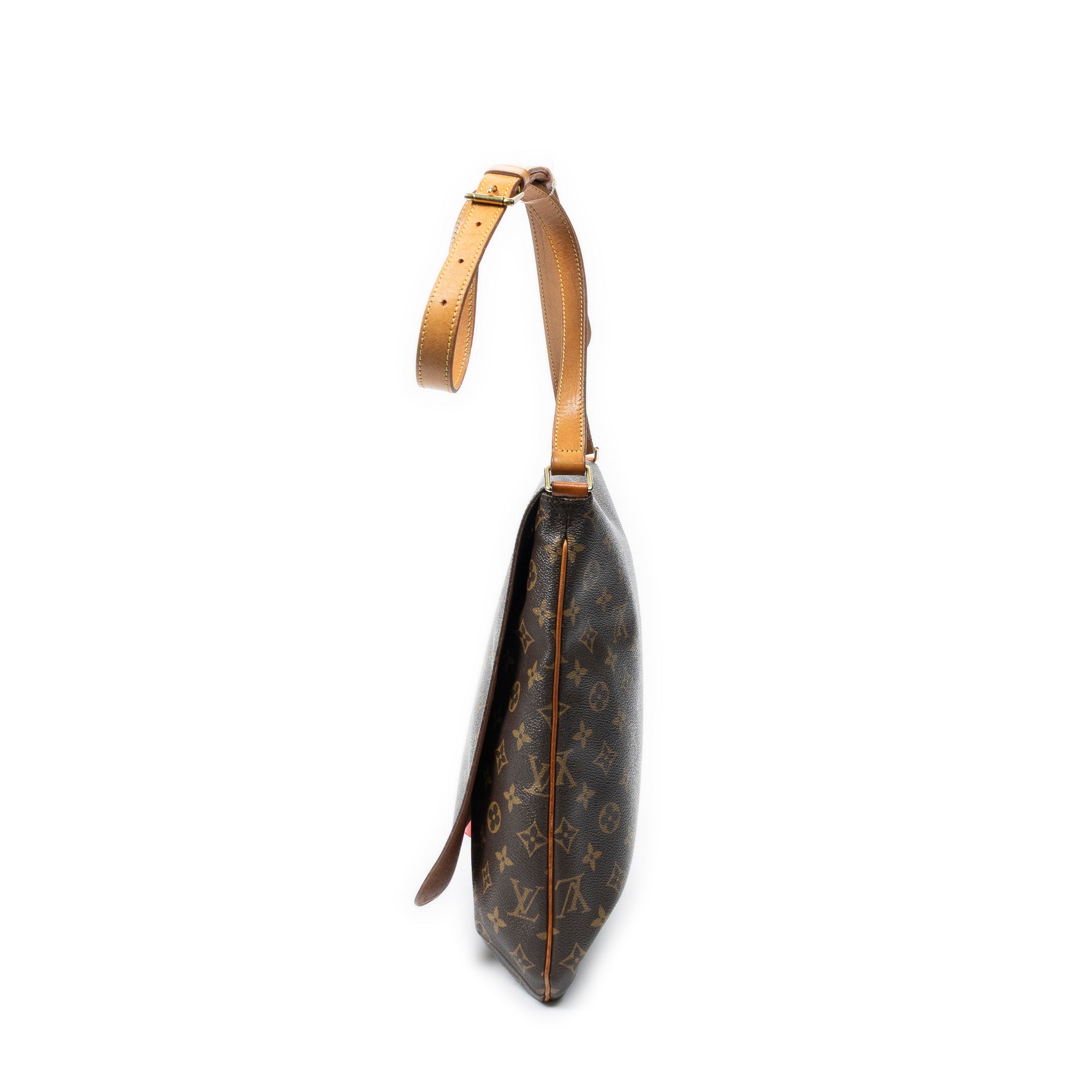 Shoulder Bag Musette Brown Monogram Canvas