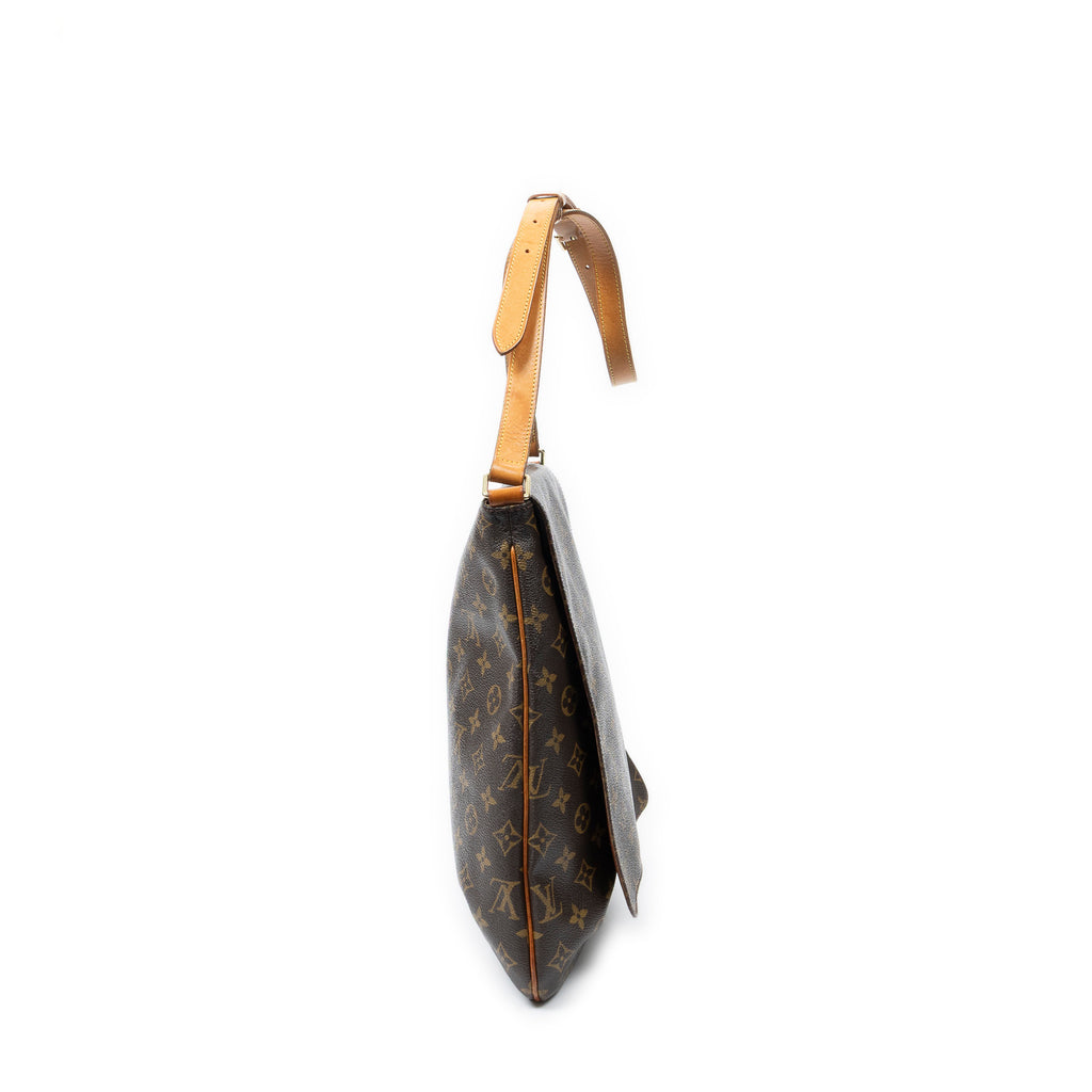 Shoulder Bag Musette Brown Monogram Canvas